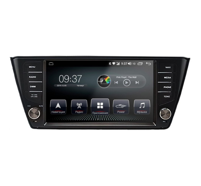 Штатна магнітола AudioSources T200-820S Skoda Fabia 2015