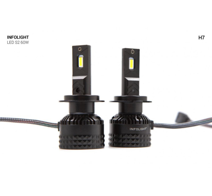 Світлодіодні лампи Infolight S2 H7 60W