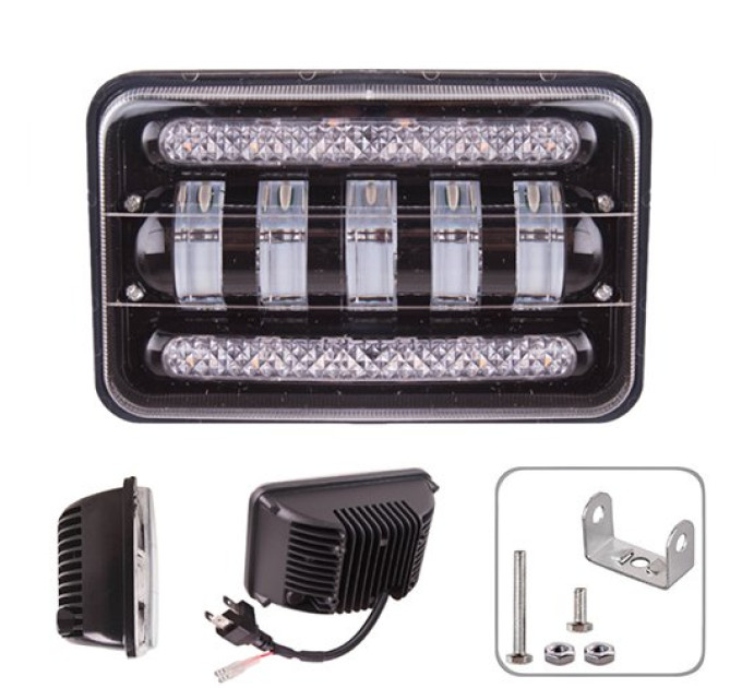 Фара робочого світла + DRL  Pulso LP-7717 HI+LOW