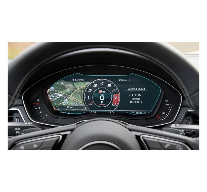 Захисне скло на панель приладів Audi A5 / S5 2017-2019 (глянсове) Pixsel AUDI-1371-H
