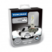 Світлодіодні лампи Tungsram Megalight LED +200 12V H1 24W 6000K Світлодіодні лампи Tungsram Megalight LED +200 12V H1 24W 6000K