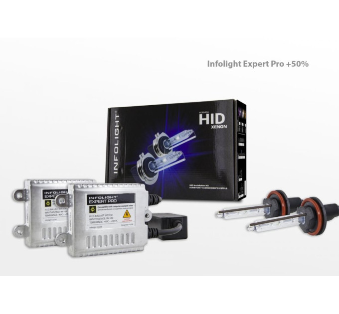 Комплект ксенону Infolight Expert Pro CANBUS H11 5000K +50%