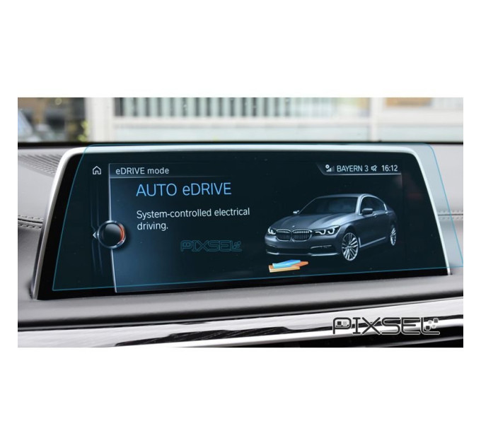 Захисне скло на монітор BMW 7 2016-2018 (G11) (гартоване) Pixsel BMW-4599-T