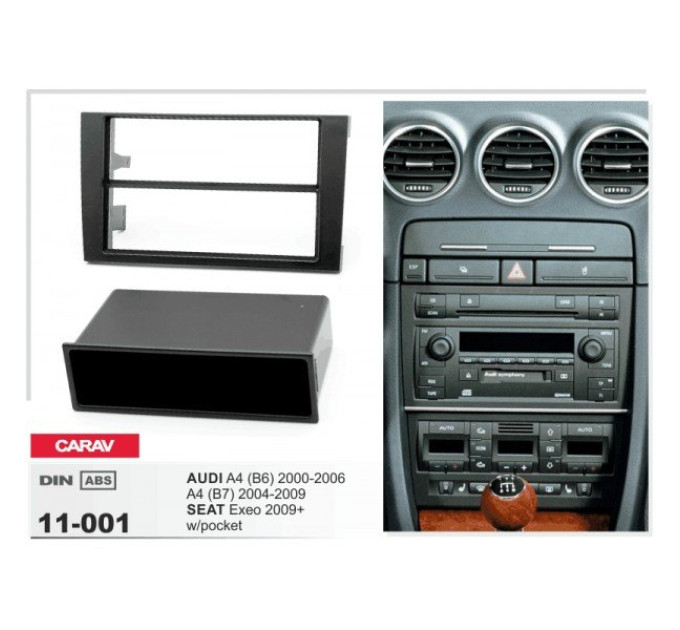 Перехідна рамка Seat Exeo Carav 11-001