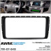 Перехідна рамка Toyota Hilux, Fortuner AWM 781-07-049