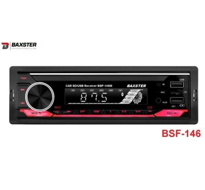 Автомагнітола BAXSTER BSF-146 Multicolor
