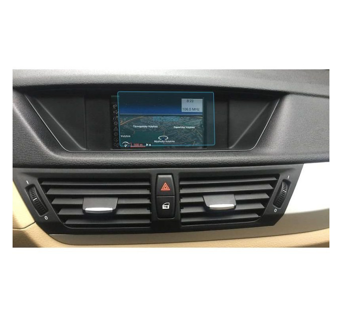 Захисне скло на монітор BMW X1 6,5 2011-2014 (E84) (глянсове) Pixsel BMW-5418-H
