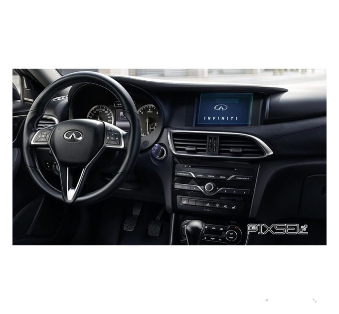 Захисне скло на монітор Infiniti Q30 2016- (глянсове) Pixsel IN-2631-H