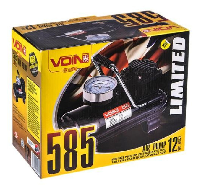 Автомобільний компресор Voin VL-585