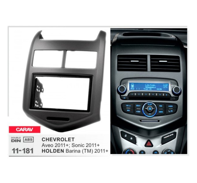 Перехідна рамка Chevrolet Aveo, Sonic Carav 11-181