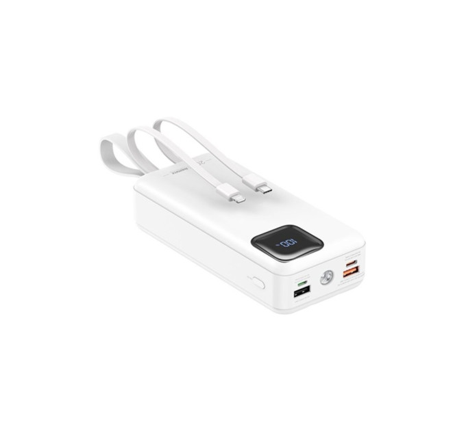 Повербанк REMAX Suji Series RPP-550 White PD 20W+QC 22.5W 30000mAh