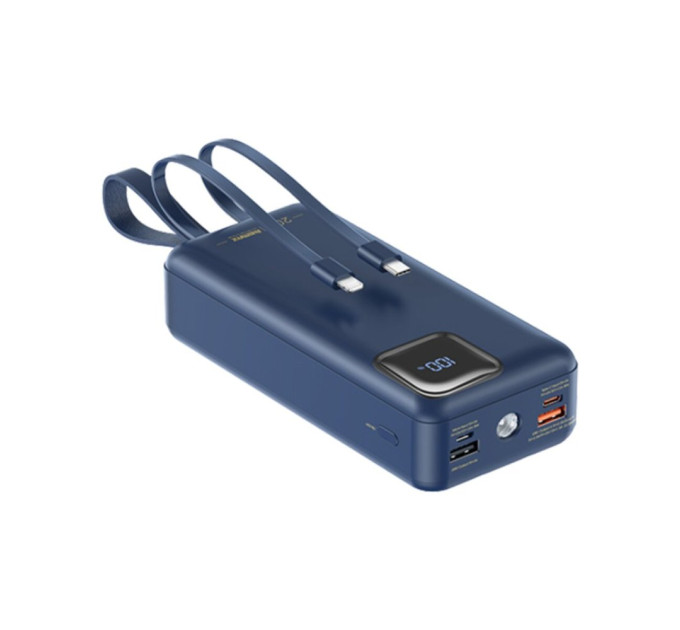Повербанк REMAX Suji Series RPP-550 Blue PD 20W+QC 22.5W 30000mAh