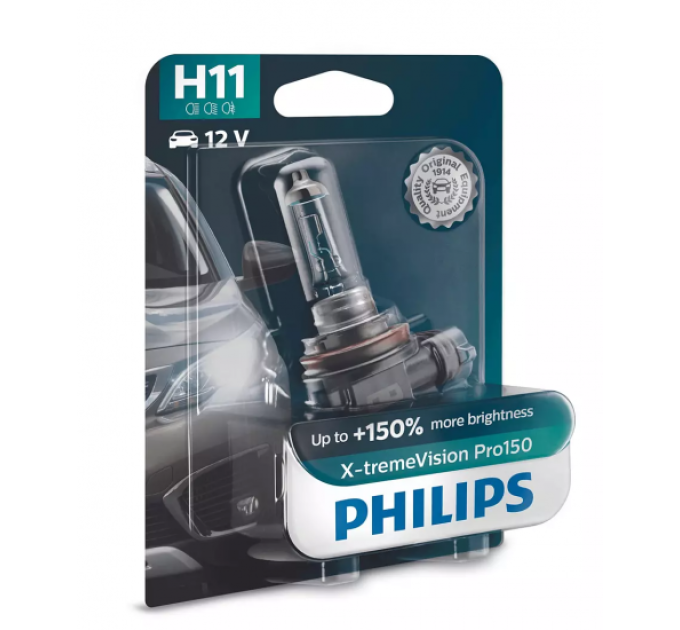Галогенна лампа Philips X-tremeVision Pro H11 12362XVPB1