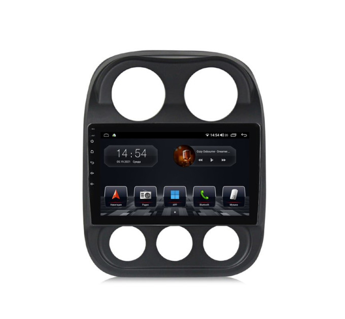 Штатна магнітола Abyss Audio QS-0180 для Jeep COMPASS 2010-2016