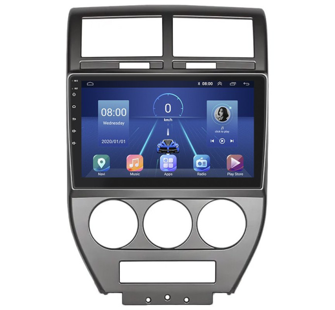 Штатна магнітола Jeep Compass 2006-2010 Element 4/64 4G CarPlay