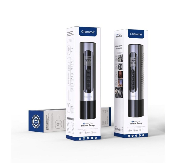 Автомобільний компресор CHAROME T1 Smart Tyre Air Pump
