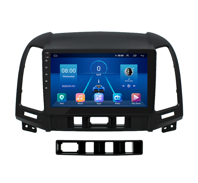 Штатна магнітола Hyundai Santa Fe 2009-2012 Element 2/32 4G
