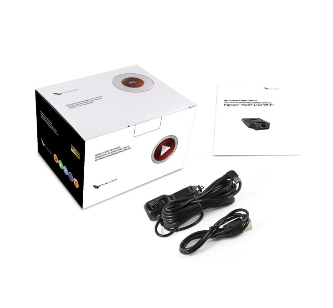 Відеореєстратор Falcon DVR HD91-LCD Wi-fi