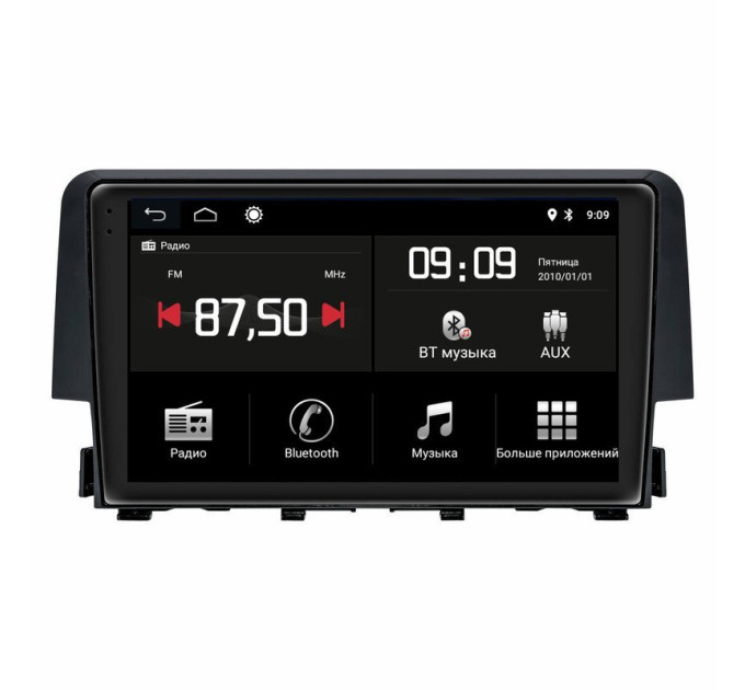 Штатна магнітола Torssen Honda Civic 16-18 MQD9232 DSP