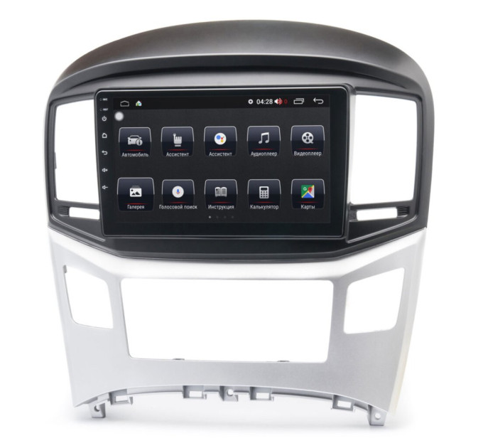 Штатна магнітола PRIME-X 22-604/9M HYUNDAI H-1 2015-2020 Silver