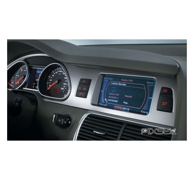 Захисне скло на монітор Audi Q7 / SQ7 / RSQ7 2006-2014 (матове) Pixsel AUDI-2569-M