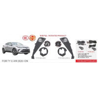 Протитуманні фари Vitol TY-2106-LED Toyota C-HR 2020 Протитуманні фари Vitol TY-2106-LED Toyota C-HR 2020
