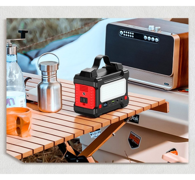 Портативна зарядна станція REMAX RPP-325 Black-Red 150W 36000mAh