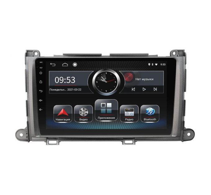 Штатна магнітола Incar PGA2-2316 для Toyota Sienna 2010–2014
