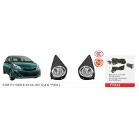 Протитуманні фари Vitol TY-645 Toyota Yaris 2014-17 H16-12V19W Протитуманні фари Vitol TY-645 Toyota Yaris 2014-17 H16-12V19W